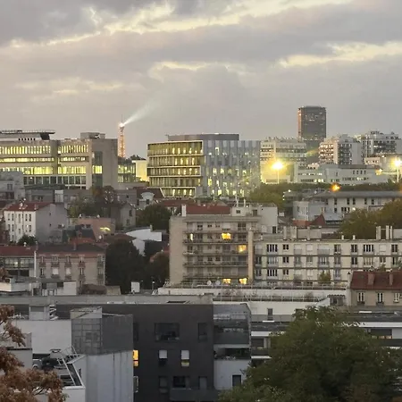 Eiffel Horizon Proche Paris Métro 14 Appartamento Gentilly